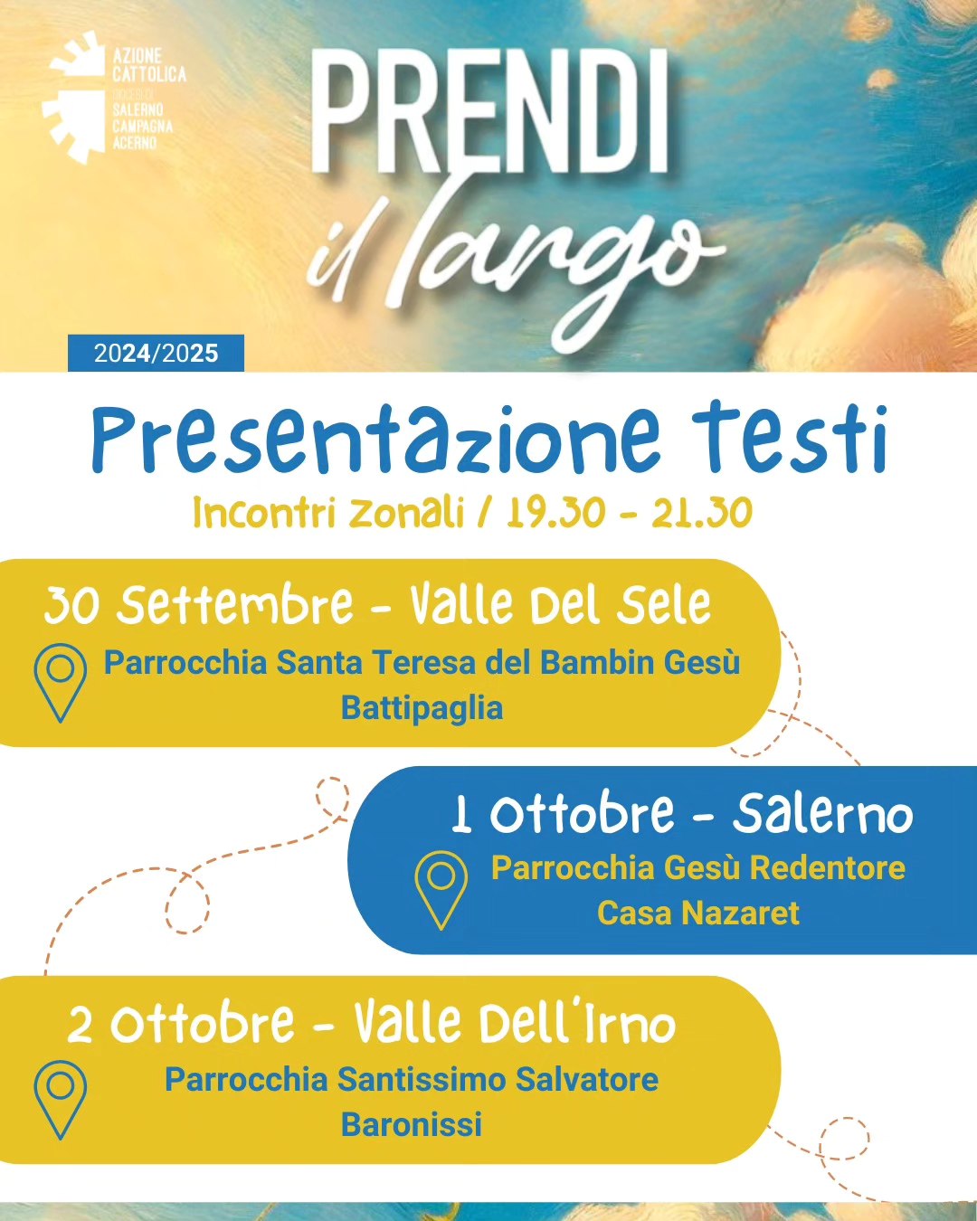 Incontri zonali Presentazione testi