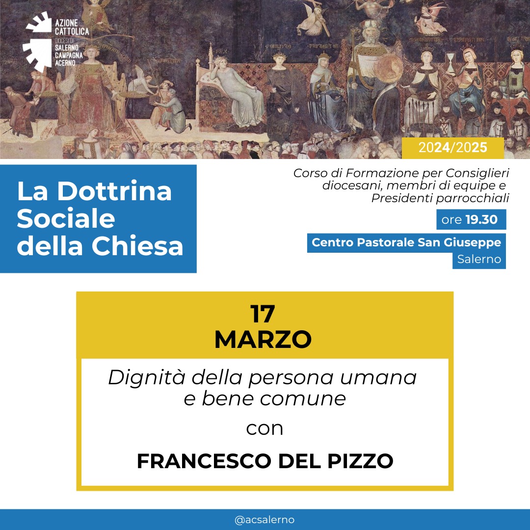 La dottrina sociale della chiesa – 4° incontro