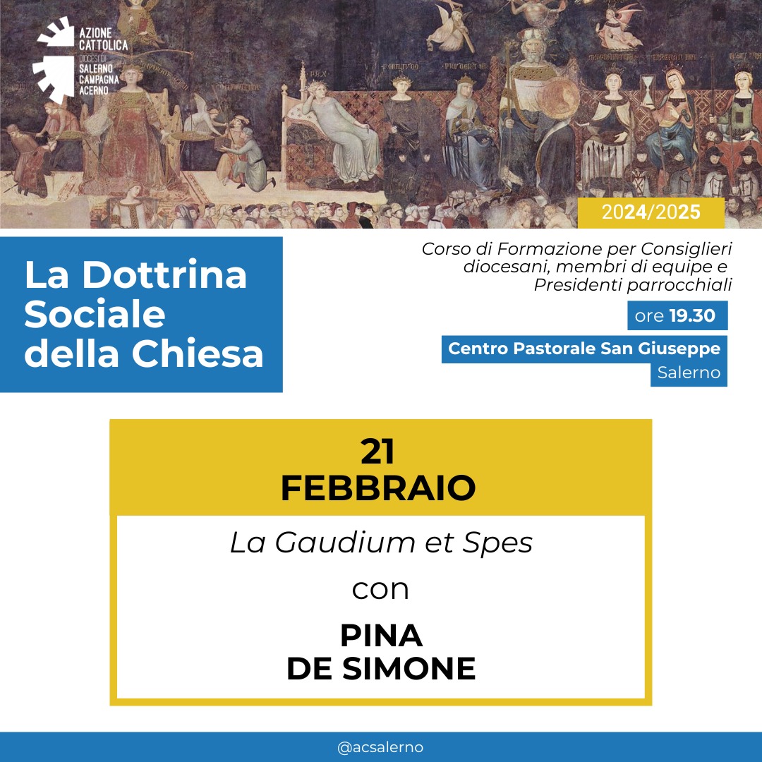 Dottrina Sociale 21-02-25