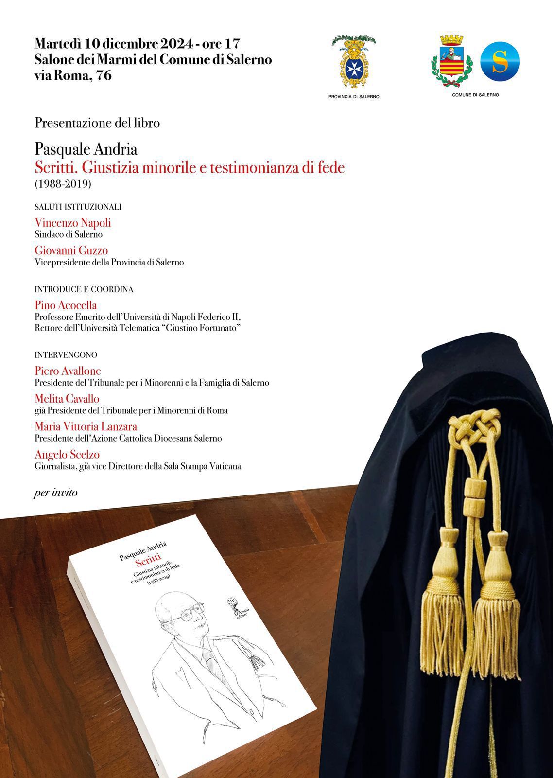 Presentazione del libro raccolta di scritti di Pasquale Andria